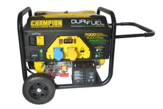 Champion CPG7500E2-DF LPG dual fuel generator